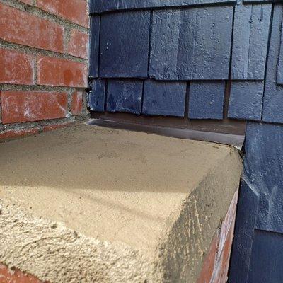 Fire places shoulder Repair