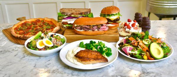 Selland's offers everything from Wood-Fired Pizzas, Hearty Sandwiches and Salads, Sides, Burgers, Desserts and more!