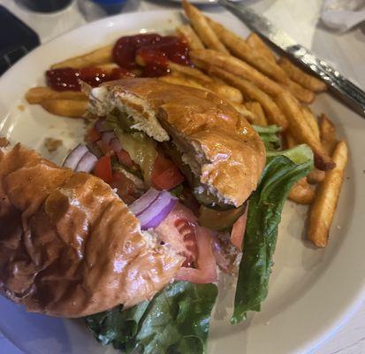 They Say Fried Chicken Sandwich