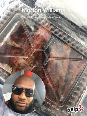 Stopping for some of their fabulous ribs