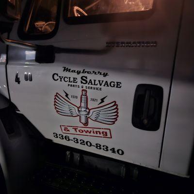Mayberry Cycle Salvage and Towing