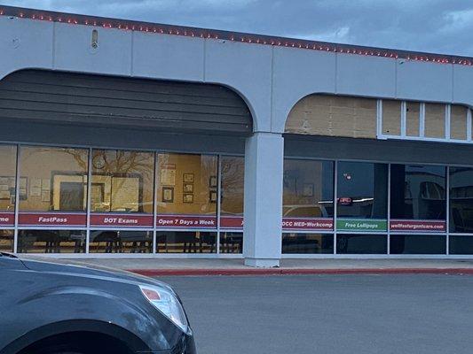 Free lollipops. Okay.