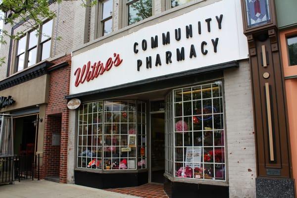 Wiltse's storefront on N. Main Street in Plymouth, Michigan.