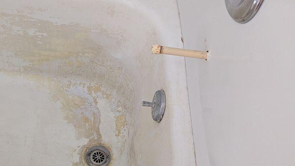 Also the shower
