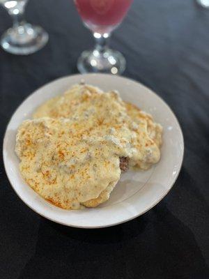 Biscuits and gravy