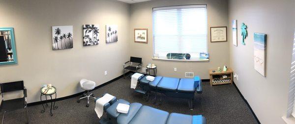 Inside the office at hiLife Chiropractic