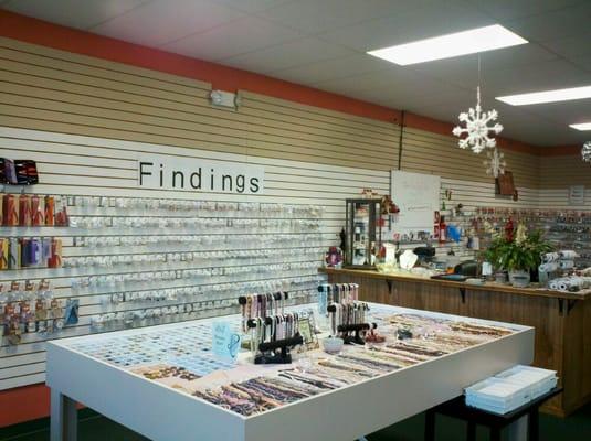 Friendly service. Not serious bead store. Just the minimum of supplies.