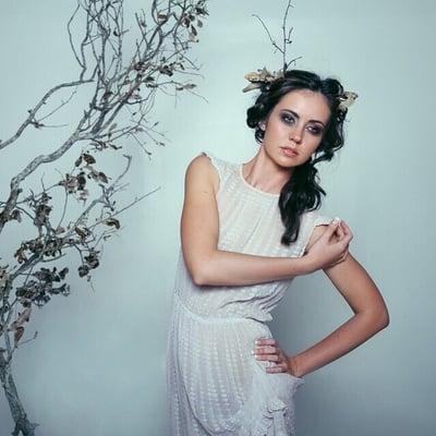 Hair and makeup by our stylist and makeup artist Carey Hinrichs.