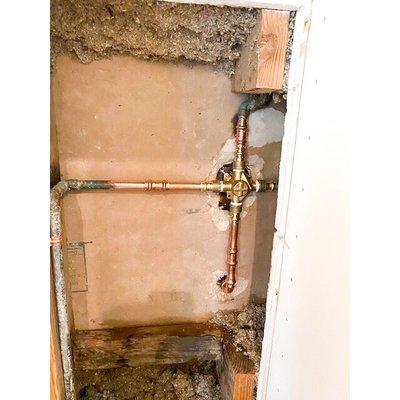 Before and After photos of two shower remodels in Sacramento.