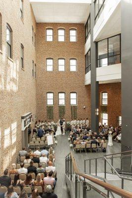 The view from the top of the grand staircase can take your breath away.