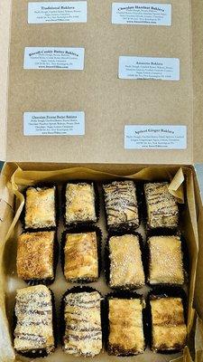 Dozen assorted baklava