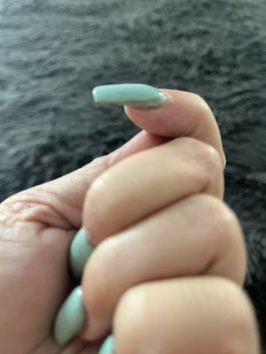 Awful paint job... 2nd day since fill.