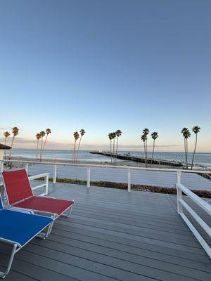 View from "shared" patio