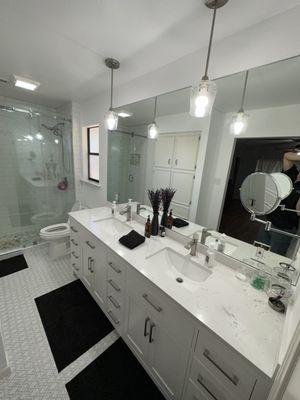 Whole Bathroom at Completion of Reconstruction