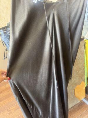 White streaks that were all down the dress