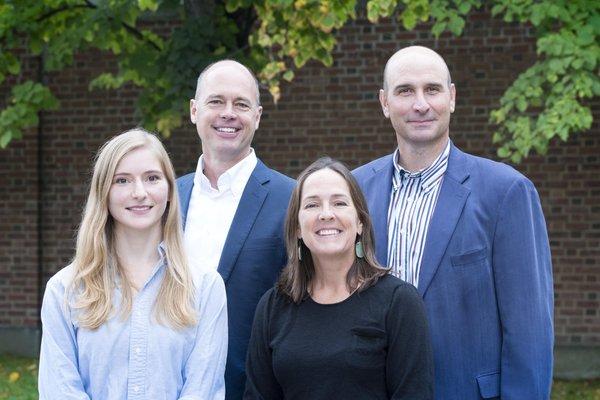The Ratliff Properties team: Anastasia Rodzianko, Marcus Ratliff, Susan Zak and Evan Pierce