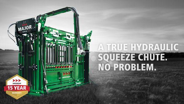 Now an Arrowquip hydraulic that is suitable for feedlots.