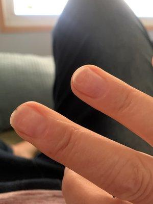 Horrible! She should of not charged me & apologized for making new customer so uncomfortable