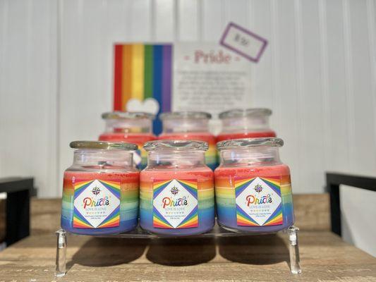 Pride candles
