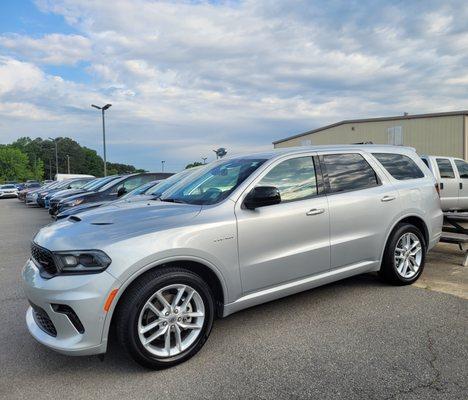 We offer large vehicles to accommodate any family trip! A third row seat in the Dodge Durango and Ford Explorer seats 7. Mini Vans also!