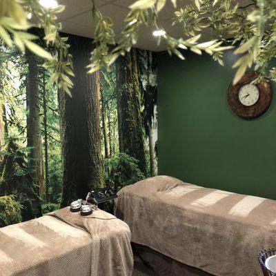 VibroAcoustic Infrared Therapy mats. Bring a friend or family member to share the relaxing experience together!