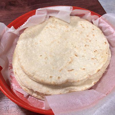 House made corn tortillas