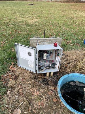 New residential control panel installed