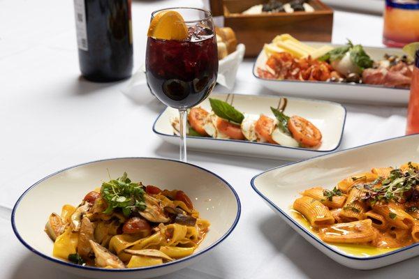 Casa D'Angelo in Little italy ,NYC 
Family style menu