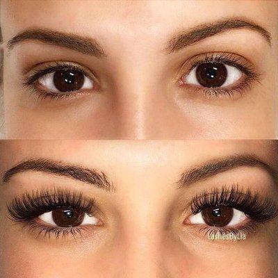Eyelash extensions