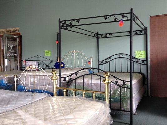 Brand new, factory direct mattresses, box springs and frames.