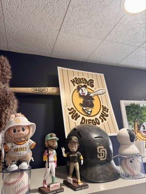 The plus side is that they are Padre fans!