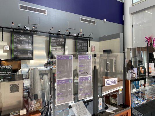 Purple Brew Coffee Shop