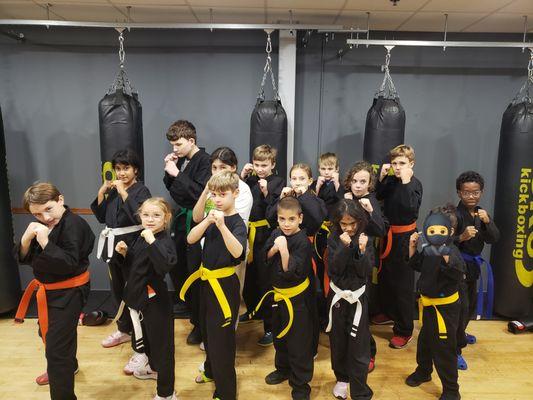 Youth to adult martial arts class
