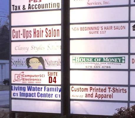 South Main Street Plaza
Jonesboro Ga
Suite D4