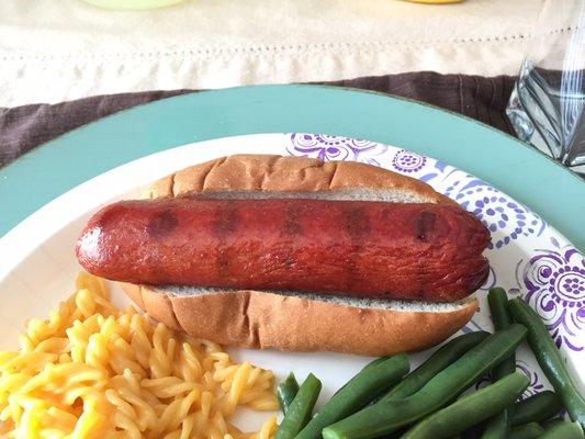 New all beef hot dogs - these are awesome!