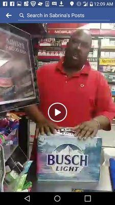 This store needs to get rid of this guy..