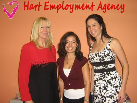 Rhonda, founder; Tiffany, office coordinator; Jessica, director