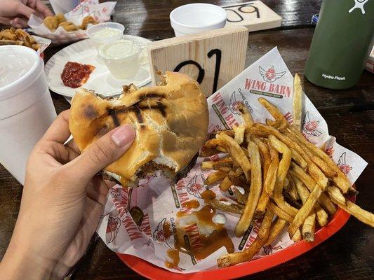 Lonestar Melt Burger