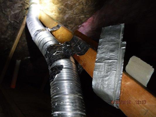 Vent tube anchor issues
