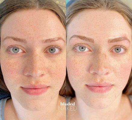 Naturally filled in!