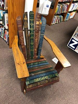 Historic Adirondack reading chair