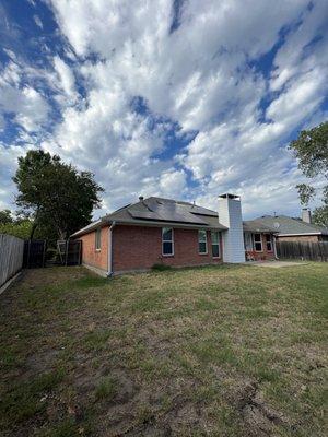 Waxahachie Texas solar installation