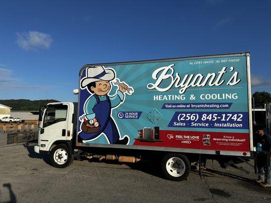 Bryant's Heating & Cooling, Inc.