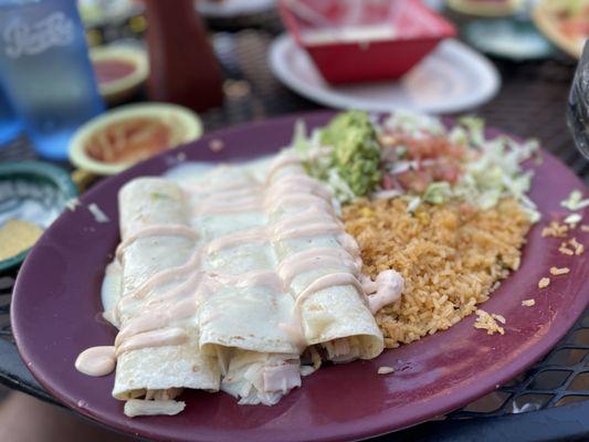Fernando's Enchiladas   Dinner