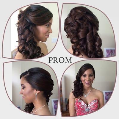 Your Prom start at Racelly Hair Studio...