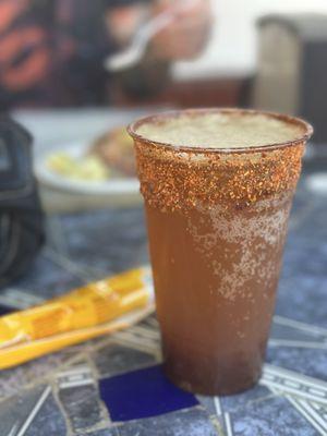Mango tamarindo michelada