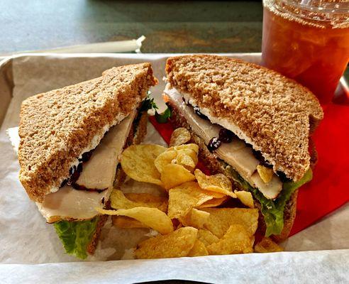 Cranky Turkey sandwich