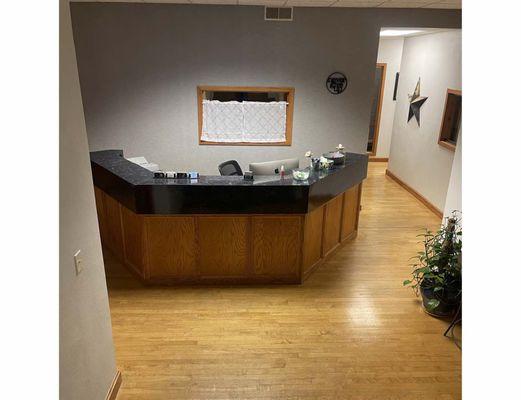 Professional looking office.