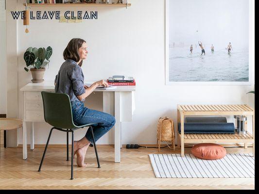 A clean house seems happy!