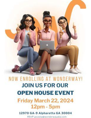 RSVP OPEN HOUSE